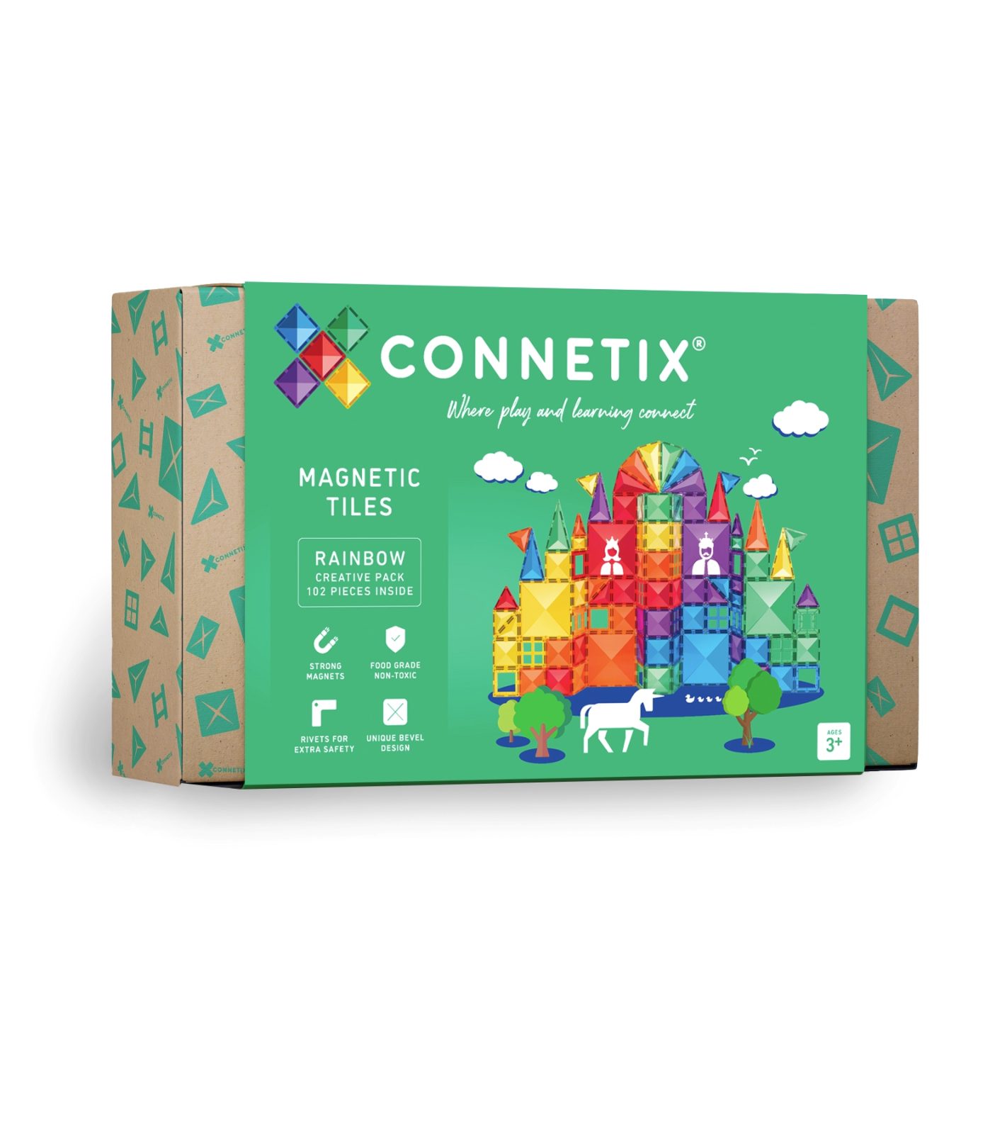 Connetix rainbow creative pack