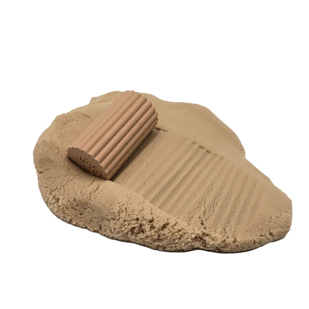 Magic Sand rollers van Grennn gebruikt met sensorisch zand”